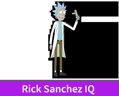 rick sanchez iq|why is rick sanchez gray.